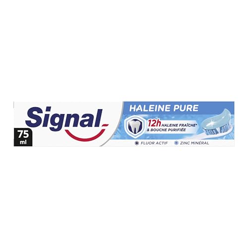 Signal - Dentifrice Haleine Pure - 12h d'haleine fraiche... - Beauté & Parfums Amazon France à 1.99€