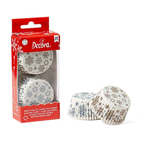 Decora 0339871 PAPIERFÖRMCHEN Gold & Silver Stars 50 X 32... - Maison & Cuisine Amazon Allemagne à 7.05€
