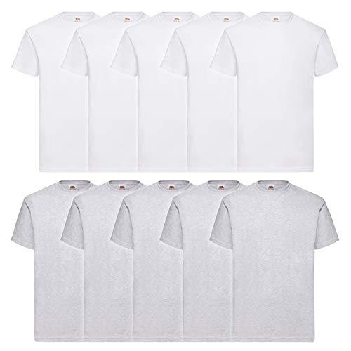 Fruit of The Loom Valueweight - Maglietta a Maniche Corte... - Sports & Fitness en promo à 49.74€