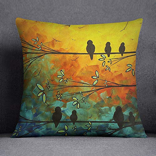 Le Jardin du Lin Kissenhüllen, Cotton, Mehrfarbig, 45x45 - Home & Kitchen Amazon Germany à 6.44€