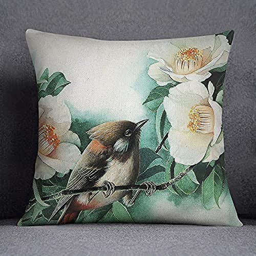 Le Jardin du Lin Kissenhüllen, Cotton, Mehrfarbig, 45x45 - Maison & Cuisine en promo à 14.63€