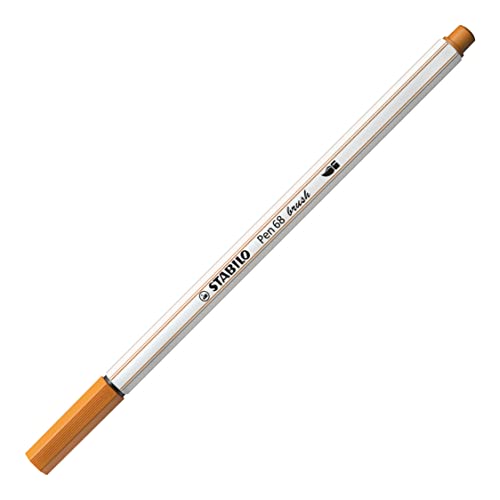 STABILO Pen 68 brush rotulador Medio Naranja 1 pieza(s) - Beauté & Parfums en promo à 2.00€