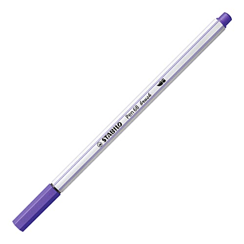 STABILO Pen 68 brush Rotulador medio violeta - Fournitures Bureau en promo à 2.40€