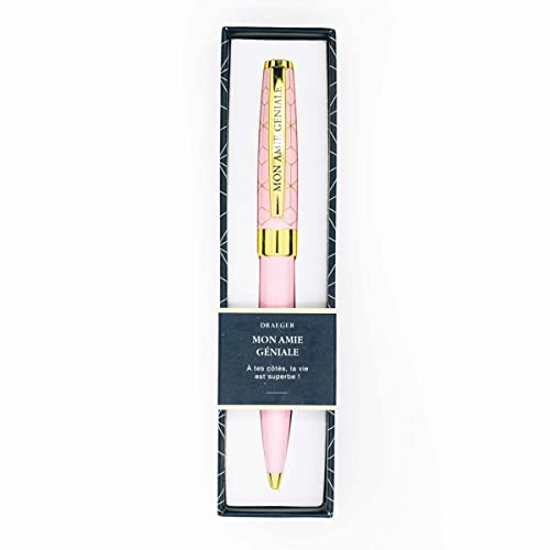 Draeger Paris "Mon Amie Géniale" Retractable Ballpoint Pen... - Sports & Fitness Amazon Royaume-Uni à 4.51€