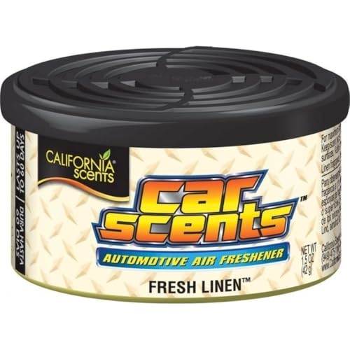 California Scents AC CS Ambientador Coche Lata Bl1 Lino... - Bon plan à 6.79€