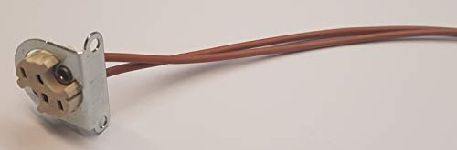 PORTALAMPADA G4,G5,3,G6,35 CON STAFFA E CAVO CM.25 MADE IN... - Maison & Cuisine en promo à 1.67€