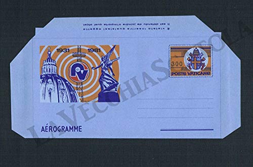 LaVecchiaScatola 1981 Vaticano Aerogramma Radio Vaticana - High-Tech & Électronique Amazon Italie à 1.20€