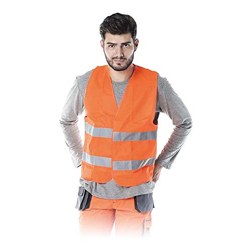 Reis KOS-5P4XL Gilet de sécurité Orange Taille 4XL en promo à 2,88€ (-79%) sur Amazon FR