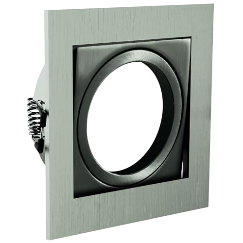 GTV Einbaustrahler VILA Patina quadratisch schwenkbar IP20... - Maison & Cuisine en promo à 3.61€