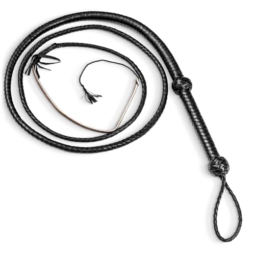LB'S Whip Fouet à Taureau équestre de Style Indiana Jones... - Maison & Cuisine Amazon France à 41.00€