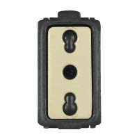 Presa Bivalente 2P+T 10/16A 250V~ / 16A frutto Avorio Univel - Maison & Cuisine Amazon Italie à 1.27€