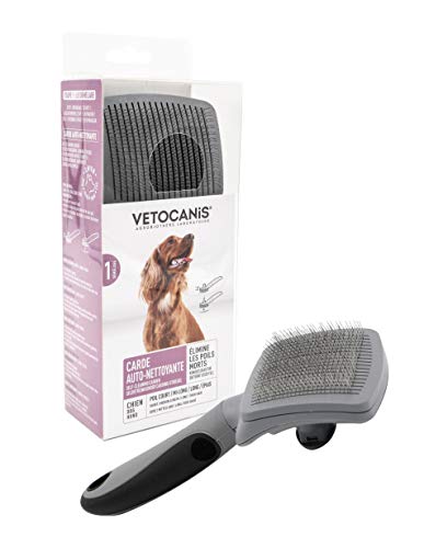 VETOCANIS Fellpflegebürste für Hunde, einziehbar und... - Pet Supplies Amazon Germany à 6.89€