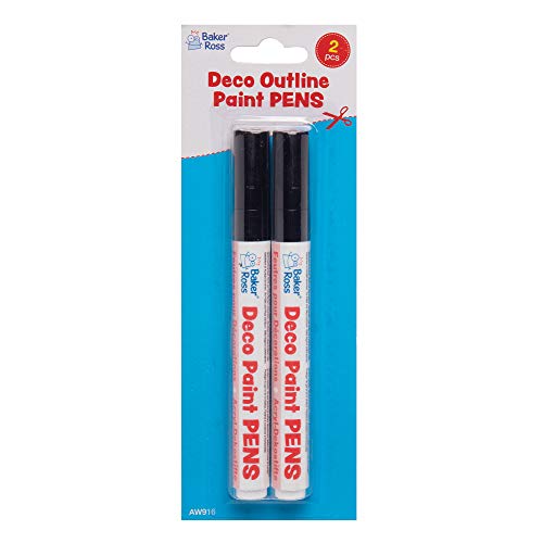 Baker Ross Feutre de Peinture déco Noir (Paquet de 2)... - Jouets & Jeux en promo à 5.45€