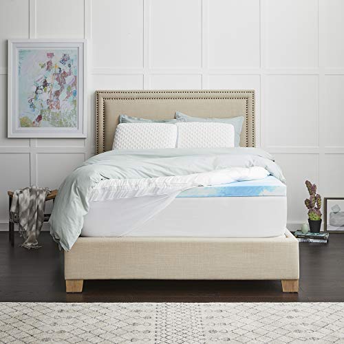 Sealy 4" CoolGel + Comfort Pillowtop Memory Foam Mattress... - Home & Kitchen Amazon Germany à 62.67€