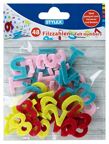 Stylex 46465 - Chiffres en Feutre avec Chiffres de 0 à 9... - Jouets & Jeux Amazon France à 0.99€