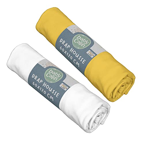 BabyCalin - Lot de 2 draps housse 60x120x15cm... - Maison & Cuisine Amazon France à 9.90€