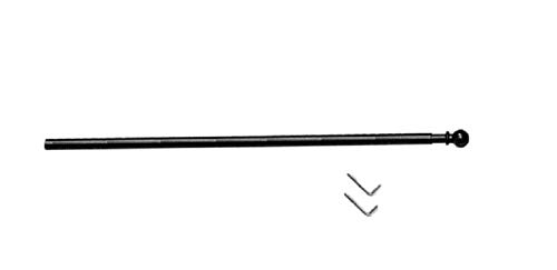 ATELIERS 28 2 x Tringle de vitrage Extensible avec Embout... - Bricolage & Outils Amazon France à 13.34€