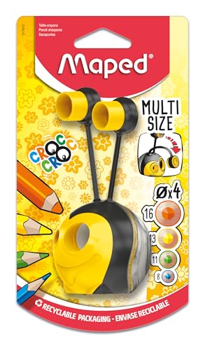 Maped 17810 Taille-crayon à 4 trous - Motif abeille en promo à 4,29€ (-51%) sur Amazon FR