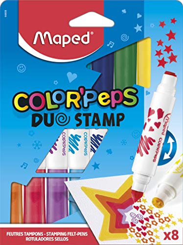 Maped - Rotuladores de Colores para Niños - Color's Peps... - Jouets & Jeux Amazon Espagne à 2.95€