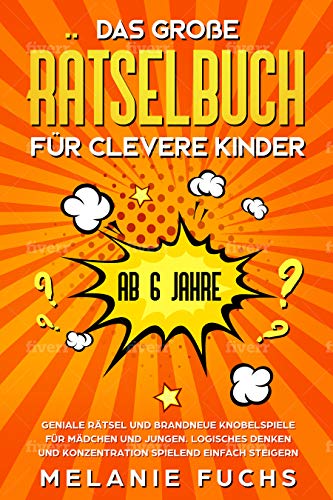 Das große Rätselbuch für clevere Kinder (ab 6 Jahre).... - Jouets & Jeux Amazon Allemagne à 2.99€