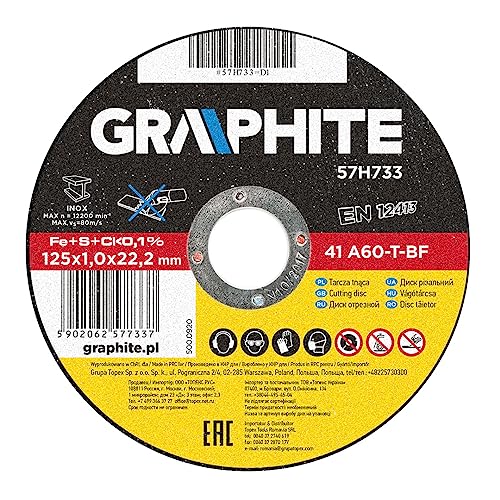 Trennscheibe für Metall 125 x 1 x 22,2 mm, 41 A60-T-BF... - Bricolage & Outils en promo à 0.88€