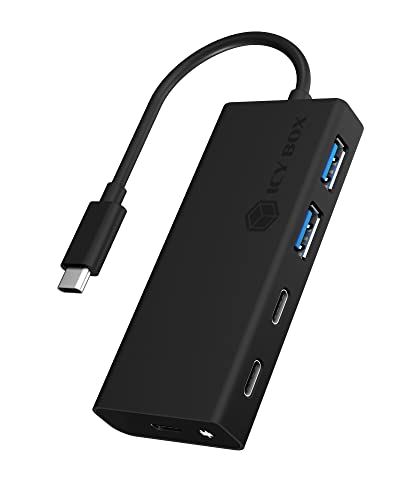 ICY BOX Hub USB avec connecteur USB-C et Alimentation... en promo à 23,48€ (-38%) sur Amazon FR