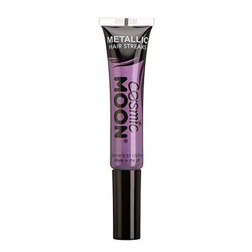 Cosmic Moon - Mèches de cheveux métalliques - 15ml - Violet - Beauté & Parfums Amazon France à 3.14€