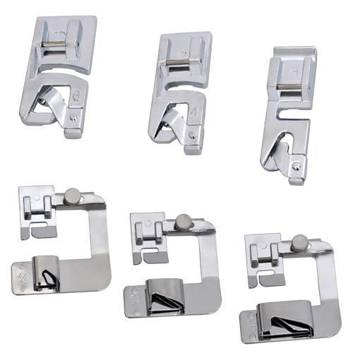 Kit de 6 Piezas de prensatelas para máquina de Coser, para... - Amazon Espagne à 15.86€
