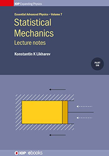 Statistical Mechanics: Lecture notes (IOP Expanding Physics... - Livres & eBooks Amazon Espagne à 22.41€