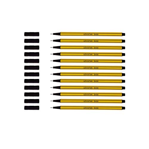 LEVIATAN Fineliner Stylo Feutre Pointe Fine - Lot de 12... en promo à 3,31€ (-53%) sur Amazon FR