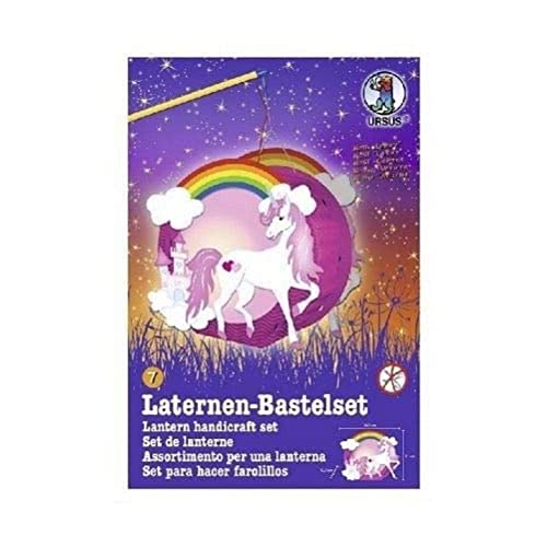 Ursus 18710007F - Laternen Bastel-Set Easy Line "Einhorn"... - Nouvelle promo Amazon à 4.99€