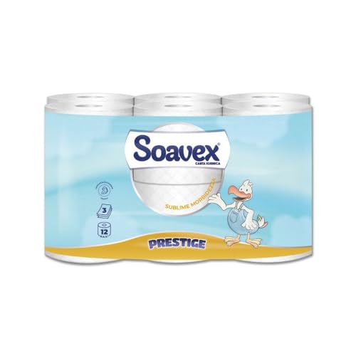 Toilettenpapier Presse, 170 Risse, 3-lagig, 12 Rollen - Auto & Moto Amazon Allemagne à 8.87€