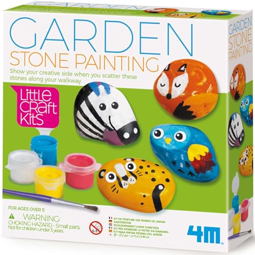 4M Little Craft , Garden Stone Painting & Making Kit... - Jouets & Jeux Amazon France à 11.97€
