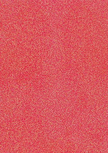 Heyda GlitterkartonA4 200g rot neon, VE=10 - Maison & Cuisine Amazon Allemagne à 1.99€