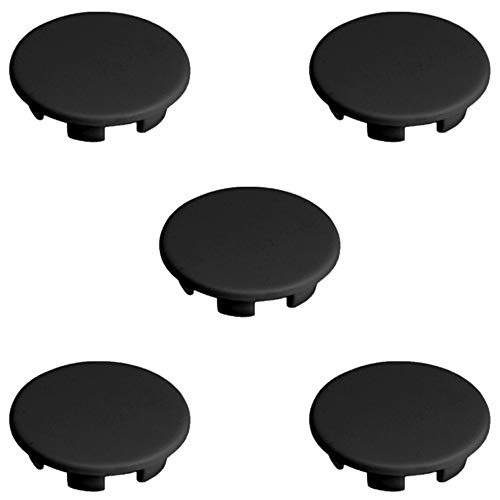 5X Round Covering Closing Wall Clip Insert Hole Cap Black... - Maison & Cuisine Amazon Royaume-Uni à 1.68€