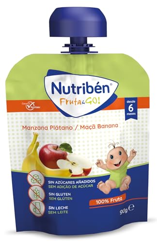 Nutribén Fruta & GO | Manzana y Platano | Bolsita Fruta... - Auto & Moto Amazon Espagne à 1.01€