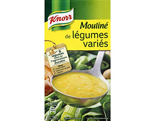 Knorr Mouliné aux légumes variés, 1L - Épicerie Amazon France à 2.75€