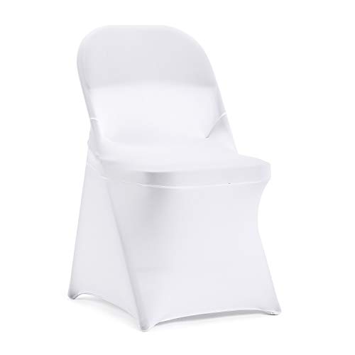Peomeise Stretch Spandex Folding Chair Cover for Wedding... - Home & Kitchen Amazon Spain à 17.34€