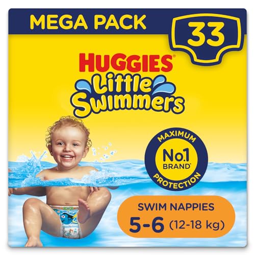 Huggies Little Swimmers, Swim Nappies, Size 5-6 - 33 Pants... - Sports & Fitness Amazon Royaume-Uni à 9.00€