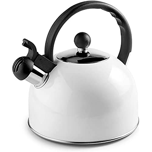 Ibili - Cafetière Silbante Blanche, 2,5 Litres, Acier... - Home & Kitchen Amazon France à 11.55€