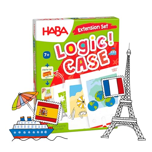 HABA Logic! CASE Extension Set Urlaub & Reisen, Logikspiel... - Jouets & Jeux en promo à 8.99€