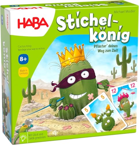 HABA Stichelkönig, Familienspiel, Kartenspiel, Spiel für... - Jouets & Jeux en promo à 7.20€