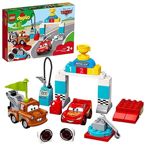 LEGO DUPLO - Cars Il Giorno della Gara di Saetta McQueen... - Jouets & Jeux Amazon Italie à 39.06€