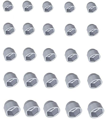 5x CACHE ECROU CAPUCHON BOUCHON PLASTIQUE GRIS VIS AUTO M4... - Bricolage & Outils Amazon France à 4.13€