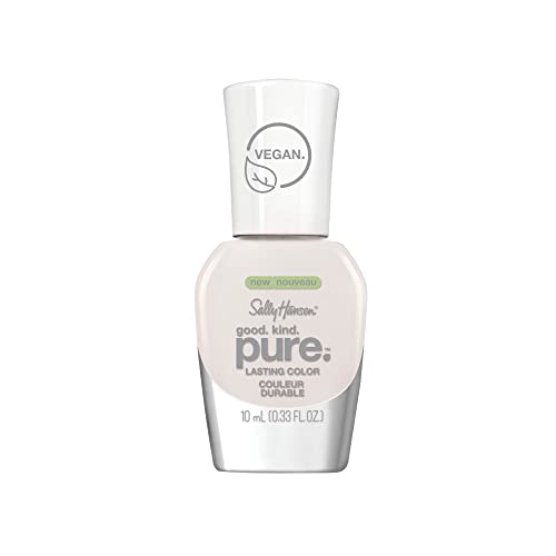 SALLY HANSEN - Vernis à Ongles Good Kind Pure - 110 WHITE... - Beauté & Parfums Amazon France à 5.75€