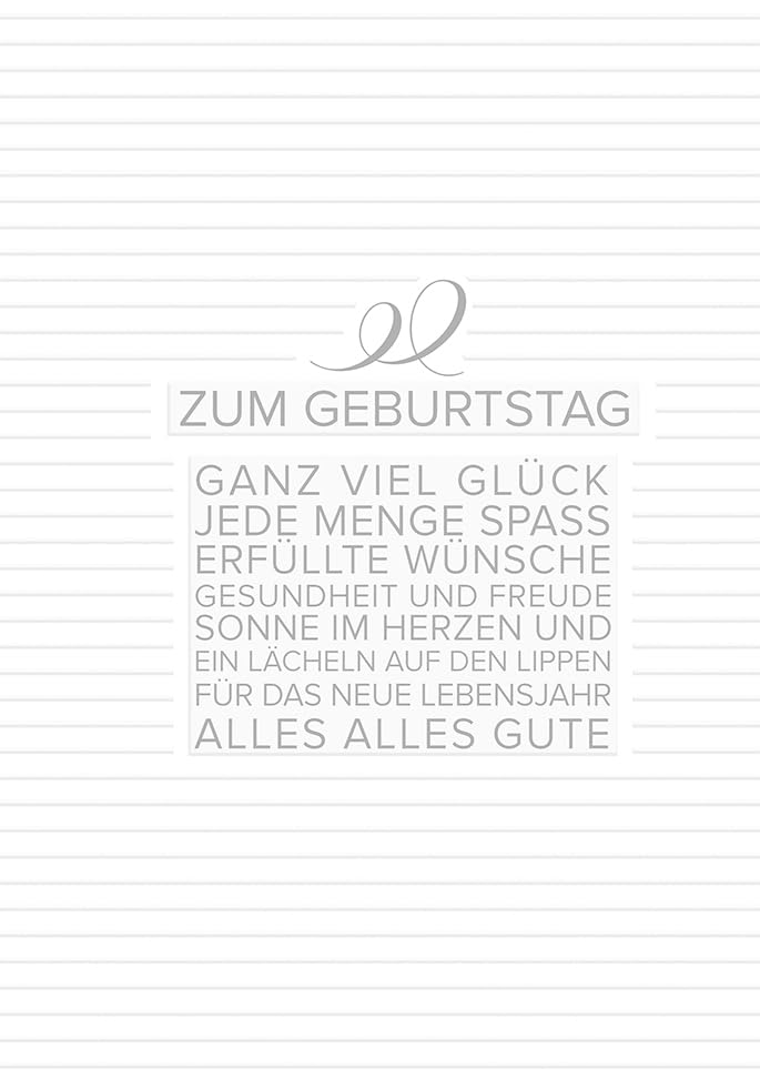 Lifestyle Birthday Card - Text Card Gift - 11.6 x 16.6 cm - Auto & Moto en promo à 1.96€