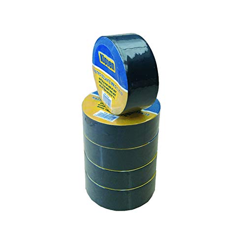 KIPPEN 9004IK Set of 5 Rolls of Insulating Tape, Black - Maison & Cuisine Amazon Royaume-Uni à 3.02€