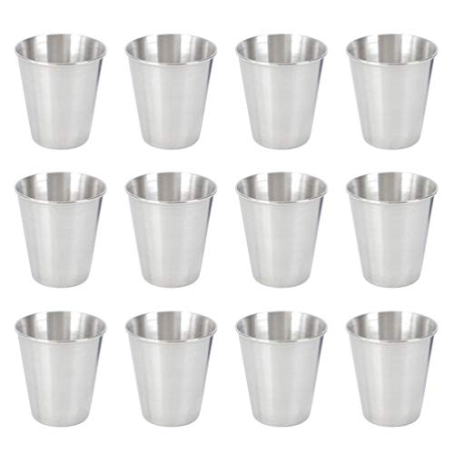 TOYANDONA 12 tazas de licor de acero inoxidable para beber... - Jouets & Jeux Amazon Espagne à 9.34€