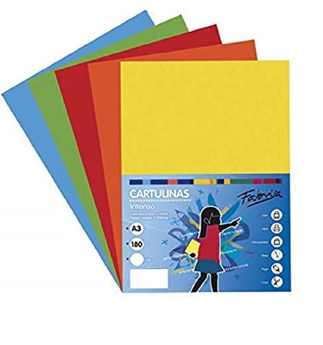 OFITURIA Pack 50 Cartulinas Colores Intensos Tamaño A3... - Auto & Motorcycle Amazon Italy à 37.58€