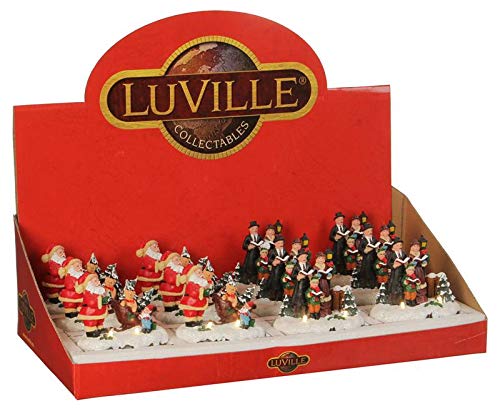 Edelman Weihnachtsszene 2 Assen, mit Weihnachtsbeleuchtung... - Maison & Cuisine Amazon Allemagne à 7.12€